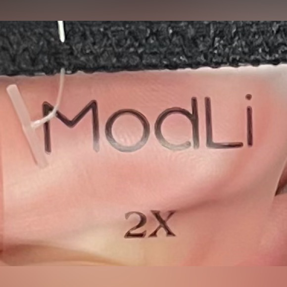 Modli Adjustable Strap Swim Bra Top Size 2X - Picture 4 of 6